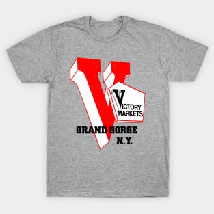 Victory Market Former Grand Gorge NY Grocery Store Logo T-Shirt